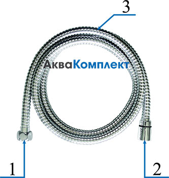 Конструкция душевого шланга